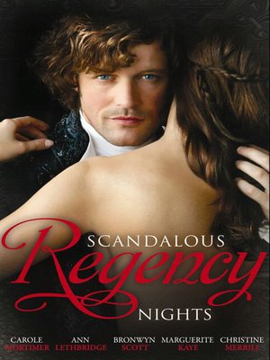 cover image of Scandalous Regency Nights